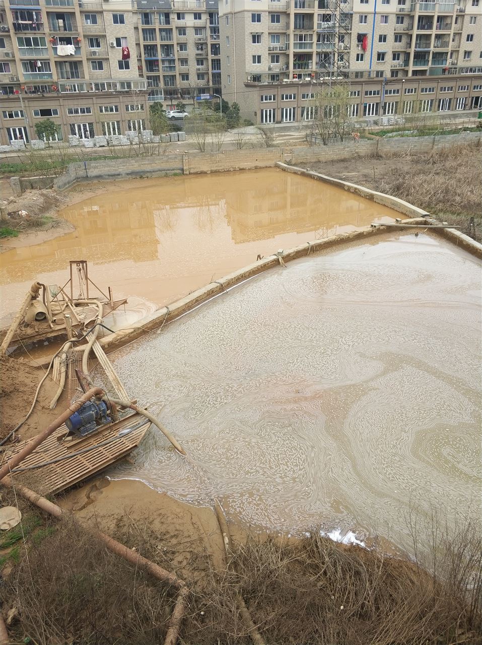 顺河回族沉淀池淤泥清理-厂区废水池淤泥清淤