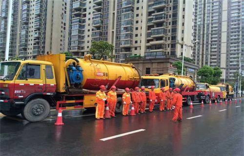 顺河回族市政管道清淤
